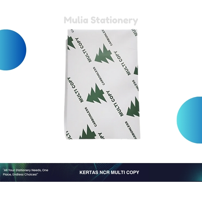 

Kertas NCR Multi Copy Top / Middle / Bottom | Carbonless Paper 1 Rim isi 500 Lembar