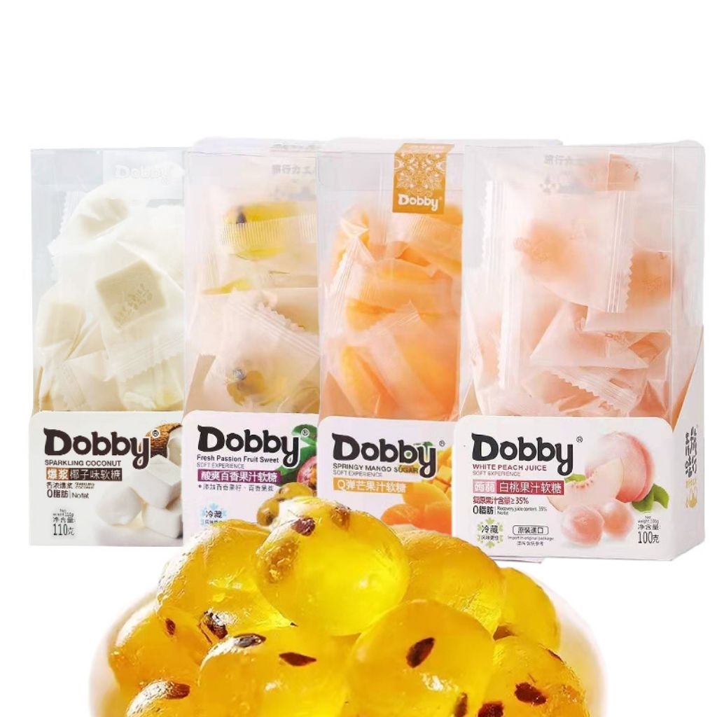 

permen dobby Jelly Vegan Vegetarian 110 Gram