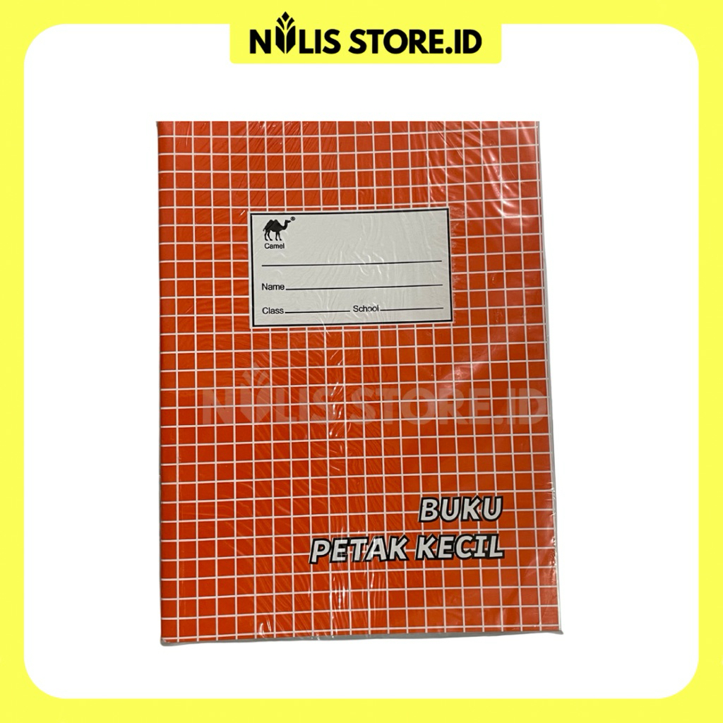 

NULIS | Buku Kotak Kecil Camel/ 1 pack isi 10 buku ukuran standar untuk belajar anak
