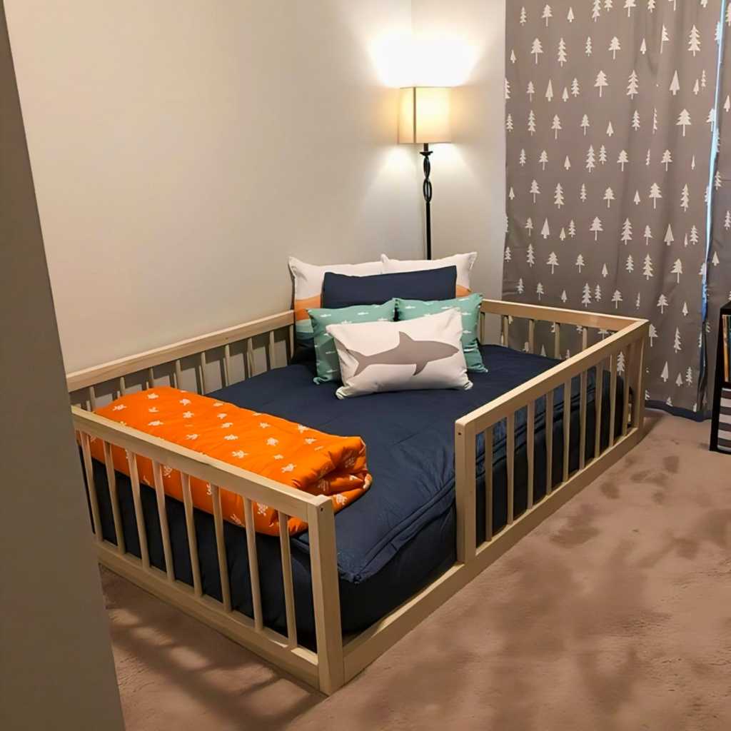 Divan anak all size Full Kayu/ Divan anak premium/ dipan anak aesthetic minimalis