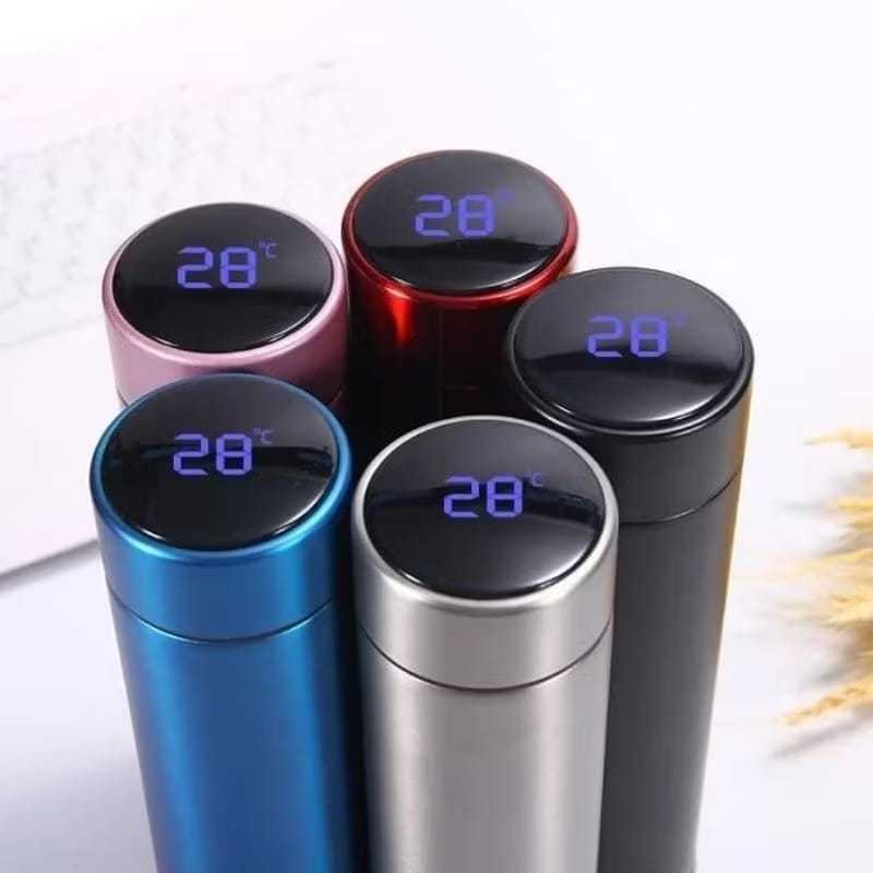 Termos Suhu LED Tumbler LED Air Panas Termos Air Minum Termos Suhu