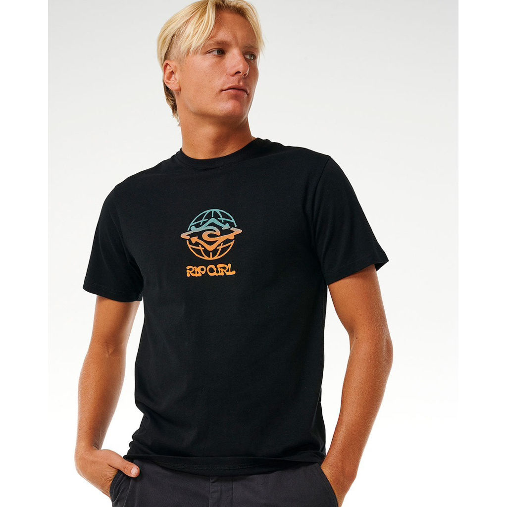 KAOS RIPCURL ORIGINAL 100% SWC GLOBE TEE