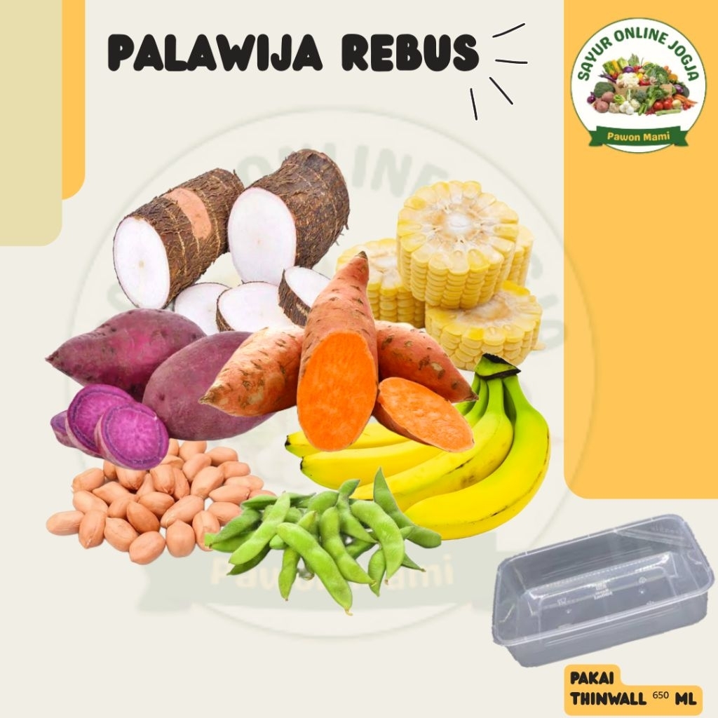 

Palawija rebus - PAWON MAMI SAYUR ONLINE JOGJA