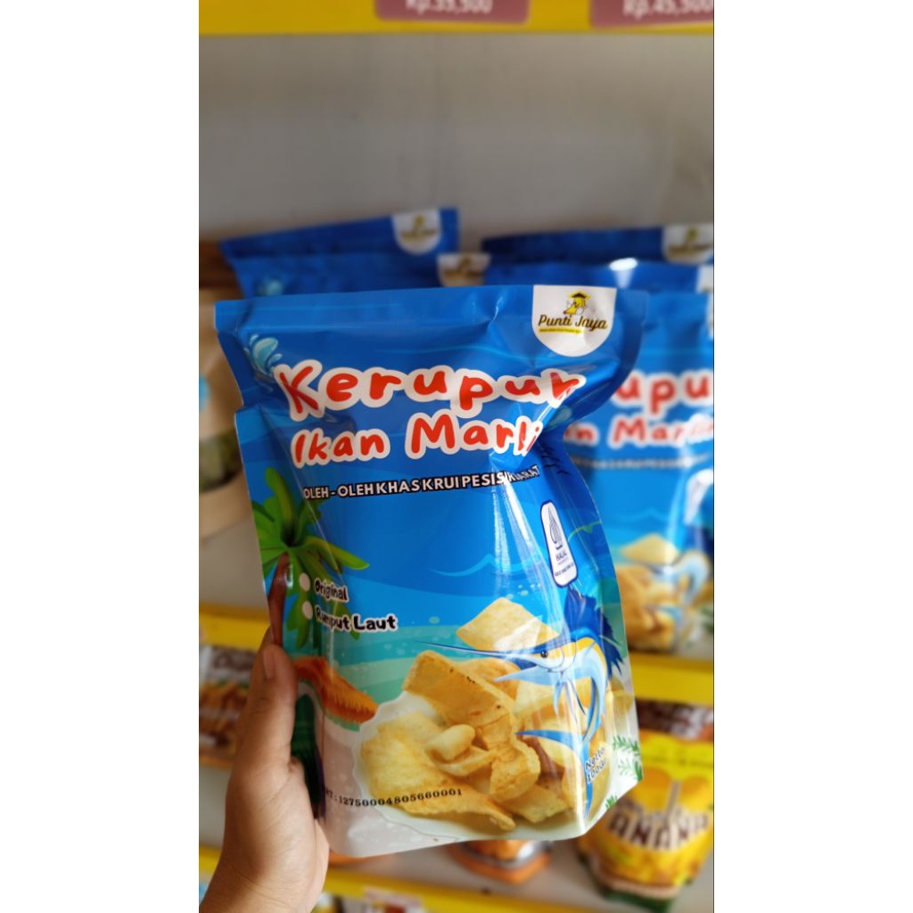 

Kerupuk Ikan Blue Marlin / Kerupuk Tuhuk