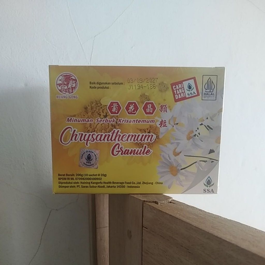 

Minuman Serbuk Crysanthenum Granule