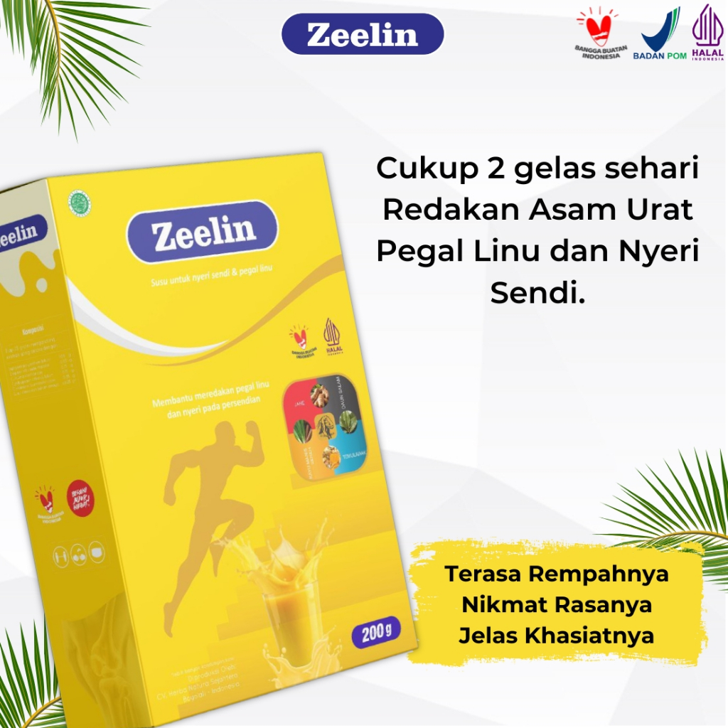 

Susu Zeelin 200gr Susu Kambing Etawa Nyeri Sendi dan Asam Urat