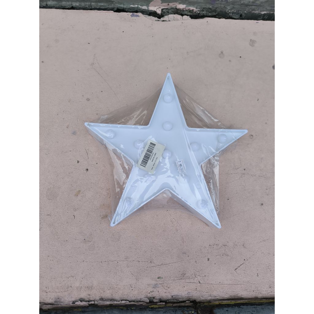 Lampu tidur dinding bintang bulan es awan pelangi