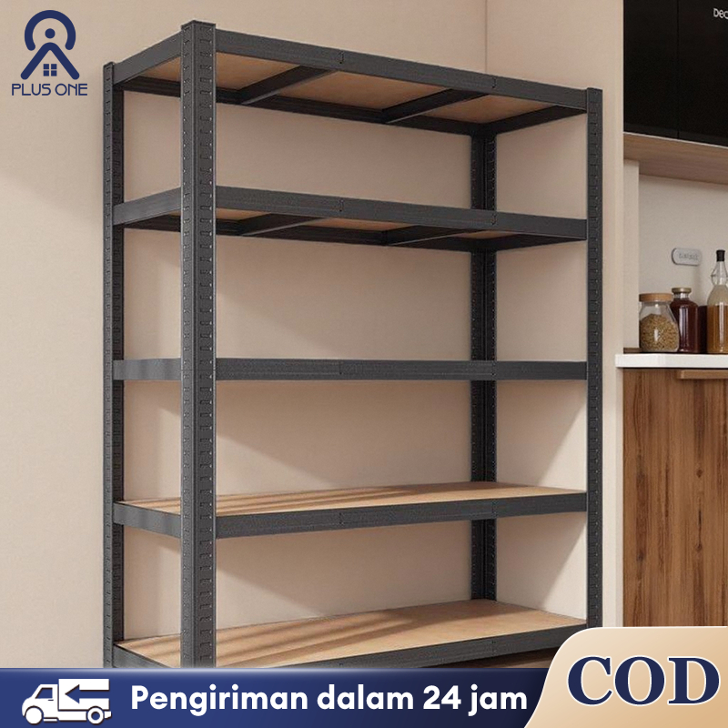 Rak Gudang Serbaguna Rak Besi Siku 5 Susun Rak Besi Siku Lubang Rak Dapur Rak Besi Susun Rak Barang