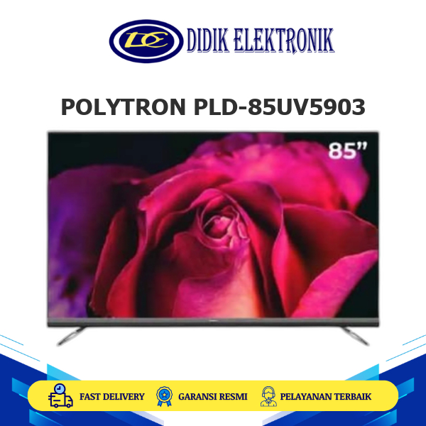 POLYTRON PLD 85UV5903 Google TV 85 Inch 4K UHD Mini LED Quantum