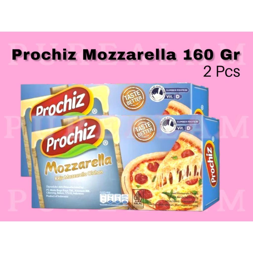 

KEJU PROCHIZ MOZZARELLA Isi 2 PCS 160gr Murah Banget