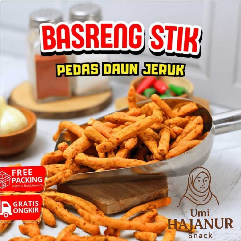

Umi Hajanur Snack Basreng Stik Pedas Daun Jeruk 1KG