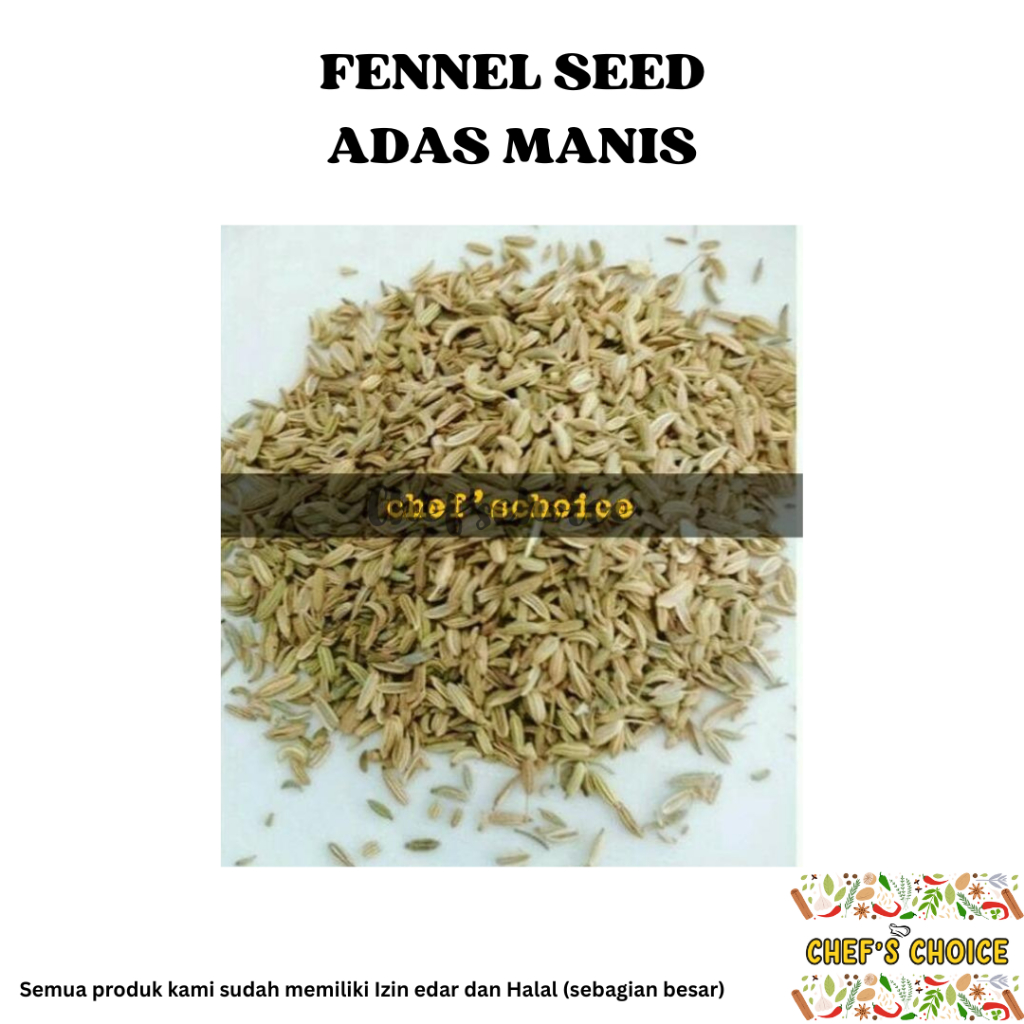 

Fennel Seed 50 gr / Adas Manis 50 gr
