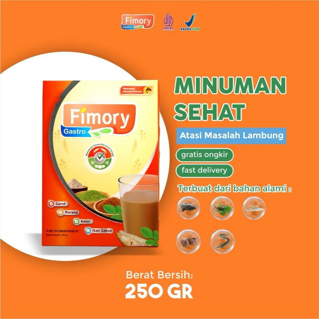 

FIMORY - Minuman Nutrasertikal 3x Lebih Cepat Sembuhkan Asam Lambung Dengan Aman