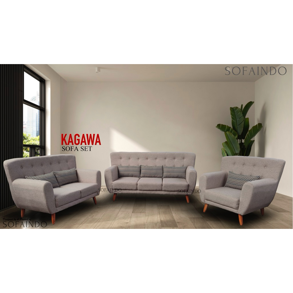 Sofa Set 321 Scandinavian