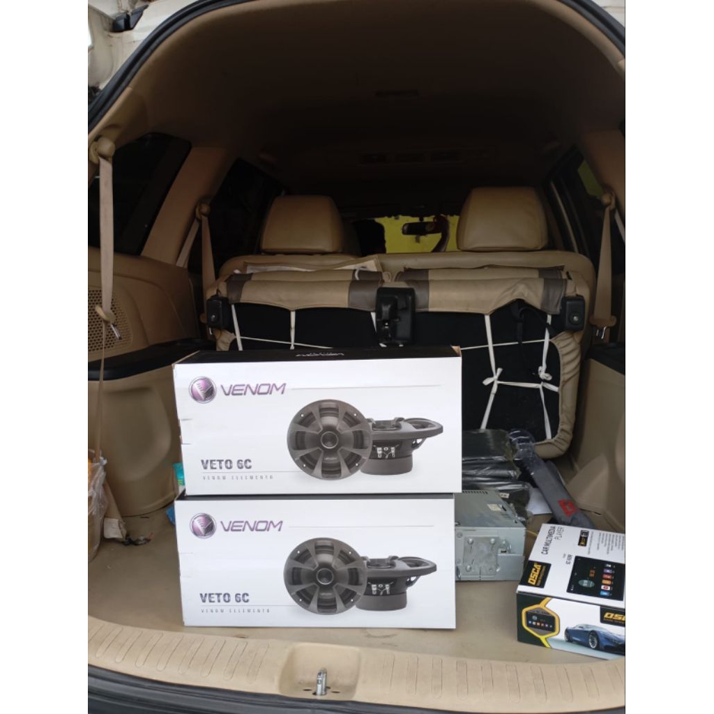 AUDIO MOBIL VENOM || Speaker VENOM 2Way VETO 6C