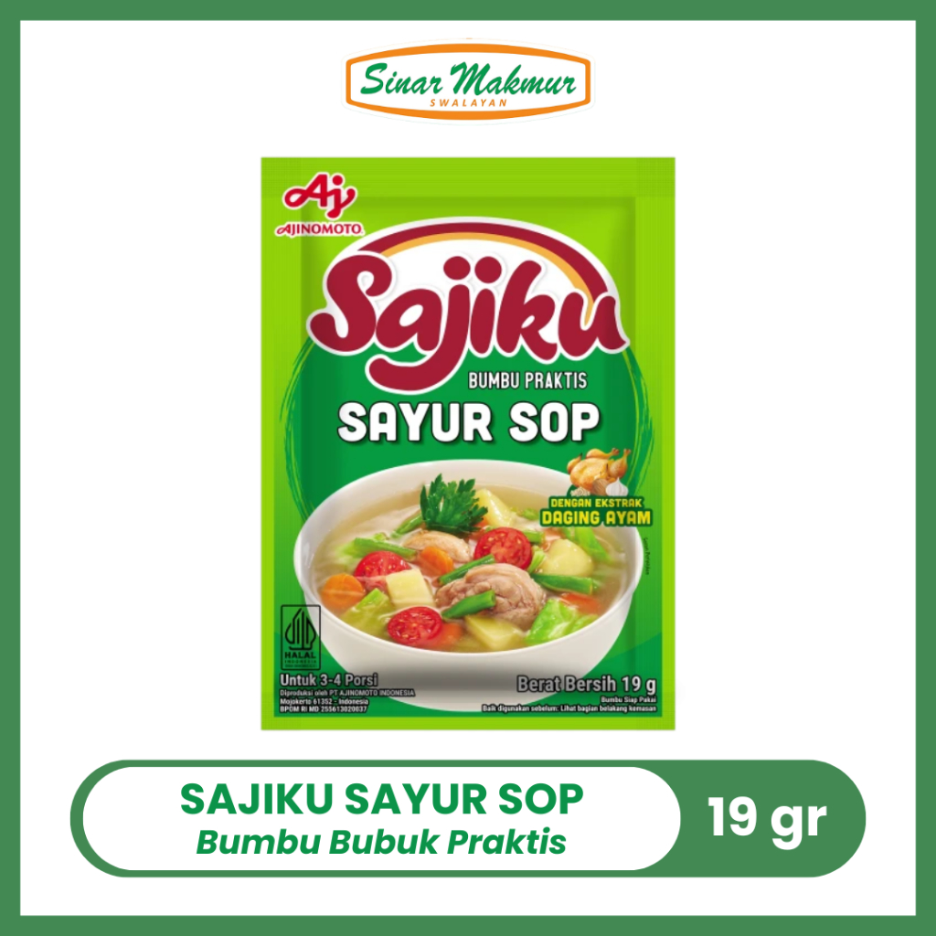 

Sajiku Bumbu Sayur Sop 19gr