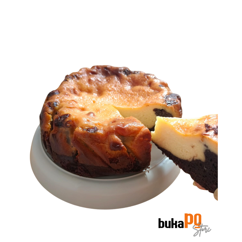

BURNT BASQUE BROWNIES CHEESECAKE AUREA KITCHEN FULL SIZE (INSTANT)