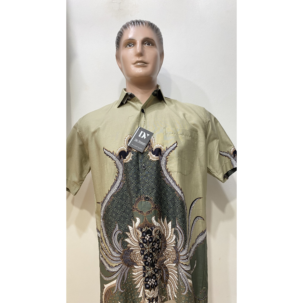 Batik De Vonzo laki laki motif burung Garuda