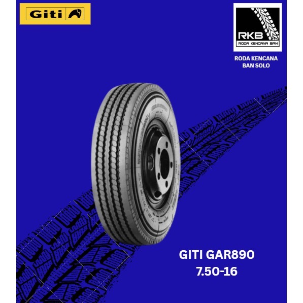 GITI GAR890 UKURAN 7.50/16 BAN MOBIL TRUK-MUATAN