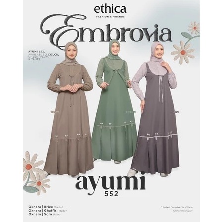 GAMIS Ethica Embrovia Ayumi 552 TERBARU