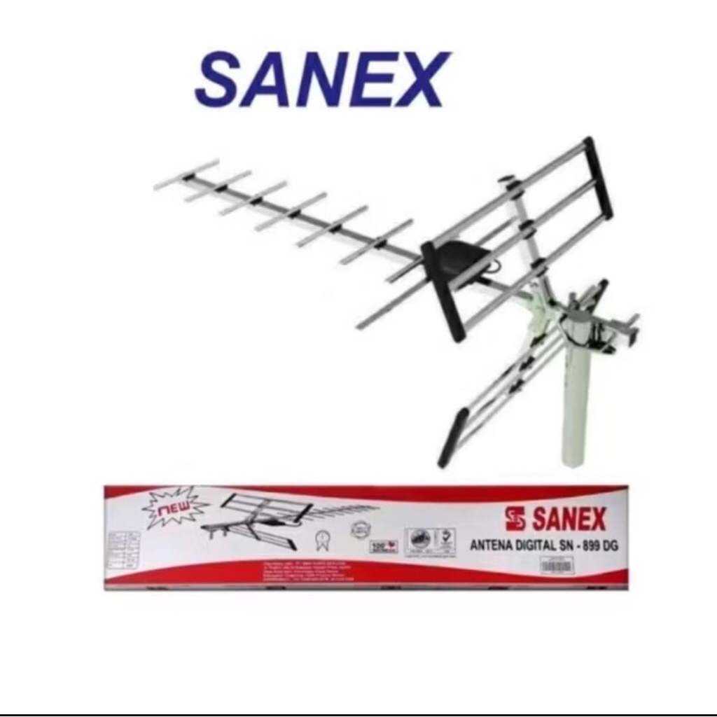 Antena TV DIGITAL SANEX 899 / Antena TV Sanex Outdoor Free Kabel 10Meter