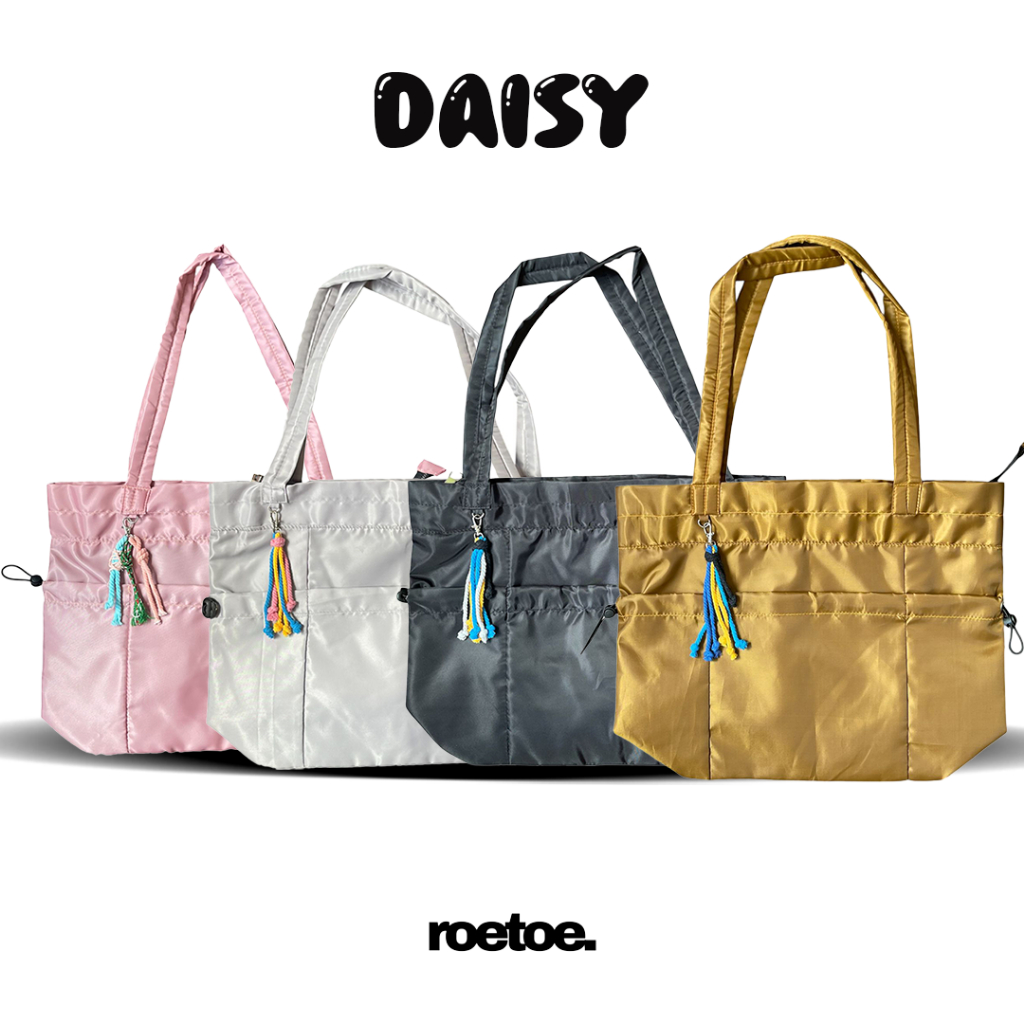 Tas totebag daisy - roetoe