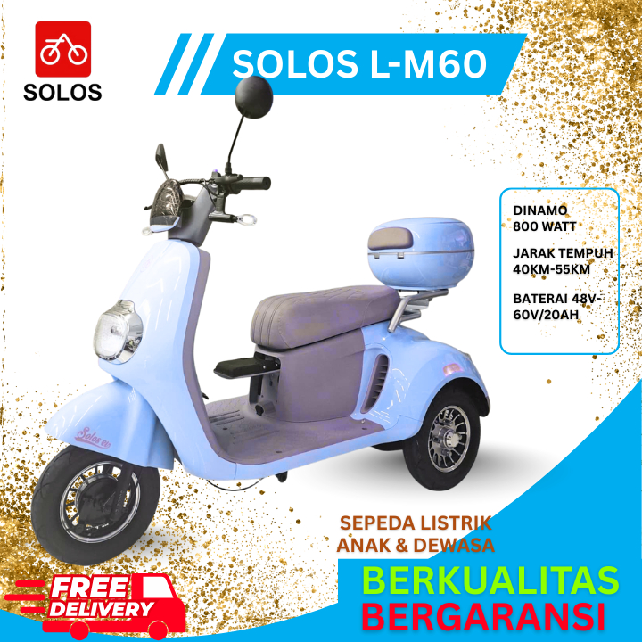 [TERBARU DAN GARANSI ]SEPEDA LISTRIK RODA 3 DEWASA DAN ANAK ANAK FITUR REMOT SISTEM DAN ALARM |SEPED