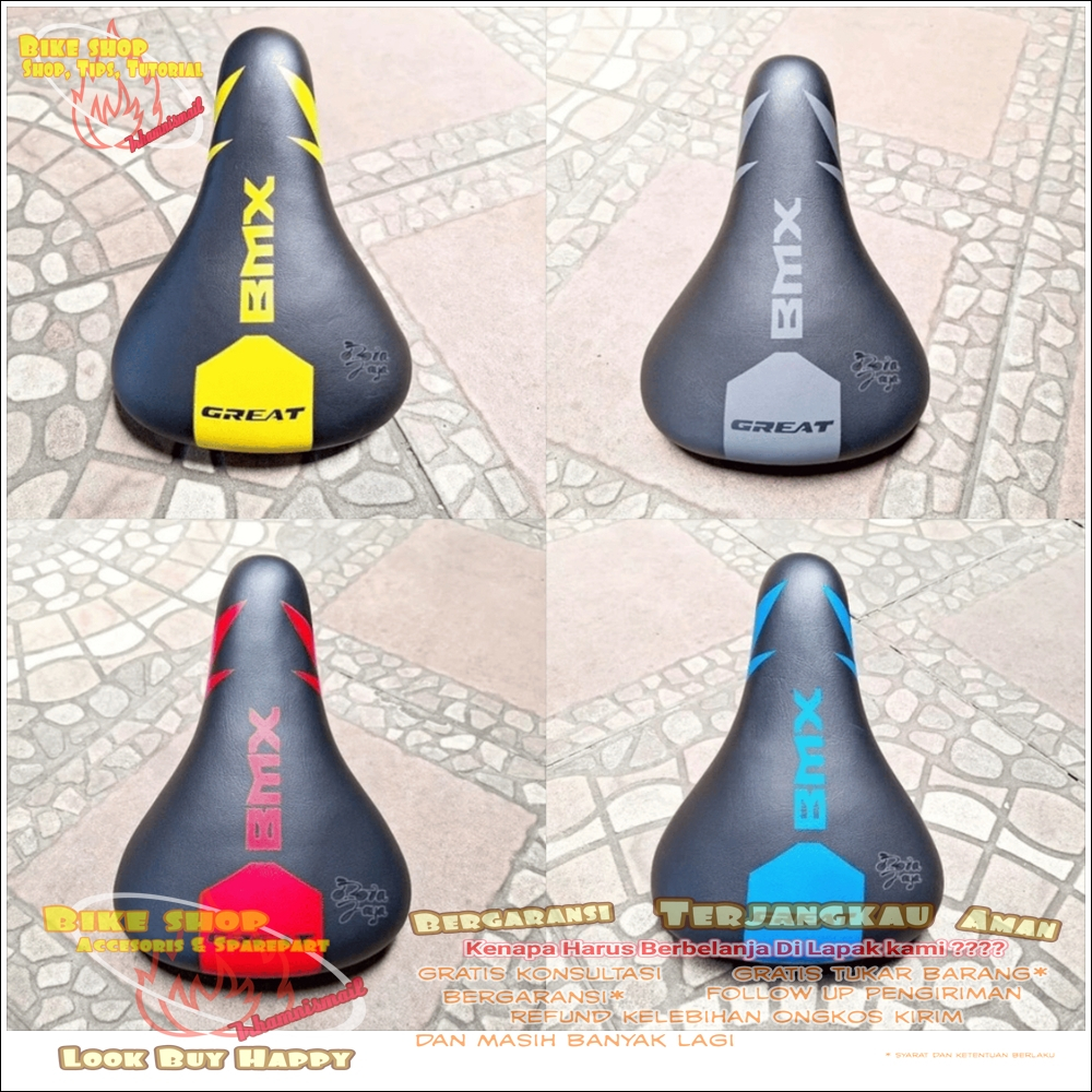 SADEL JOK SEPEDA BMX GREAT Sparepart Sepeda Termurah