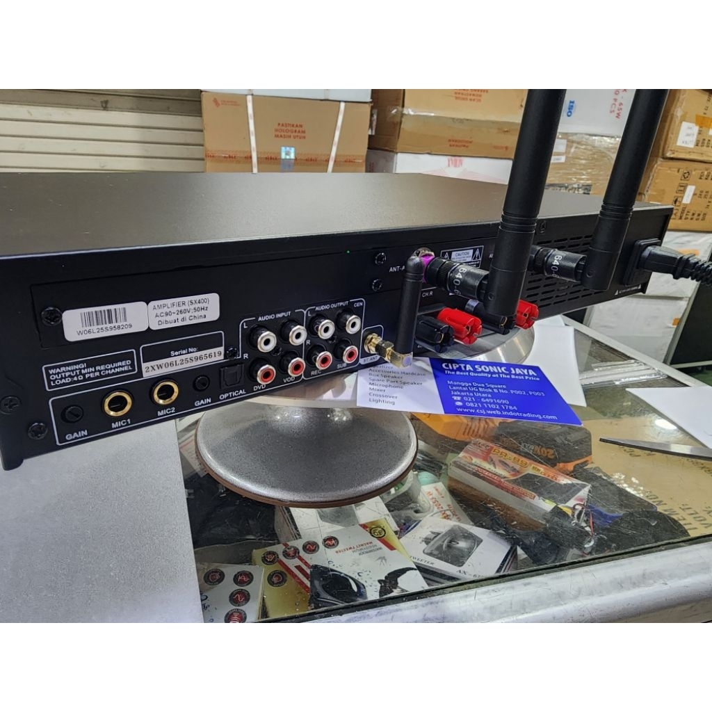 Digital Amplifier Karaoke DBX SX400 / SX-400