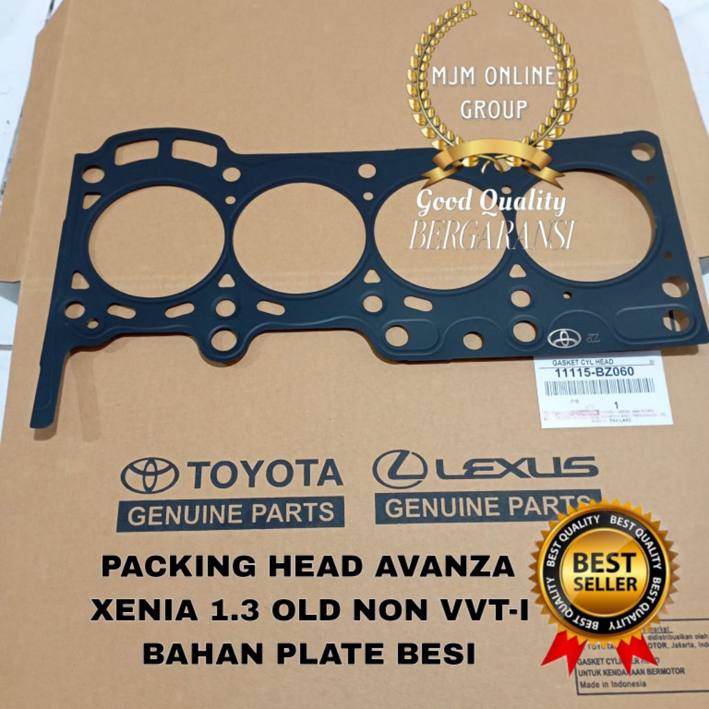 Packing Only Gasket Cylinder Head Avanza Xenia 1.3 CC Non Vvti Plate Besi
