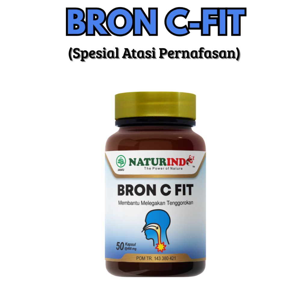 Herbal Spesial Atasi Pernafasan | BRON C-FIT Naturindo