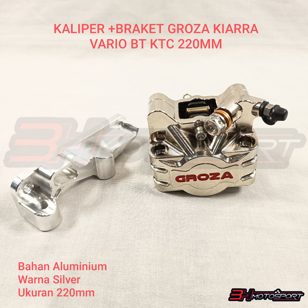 KALIPER +BRACKET GROZA KIARRA VARIO BT KTC 220MM