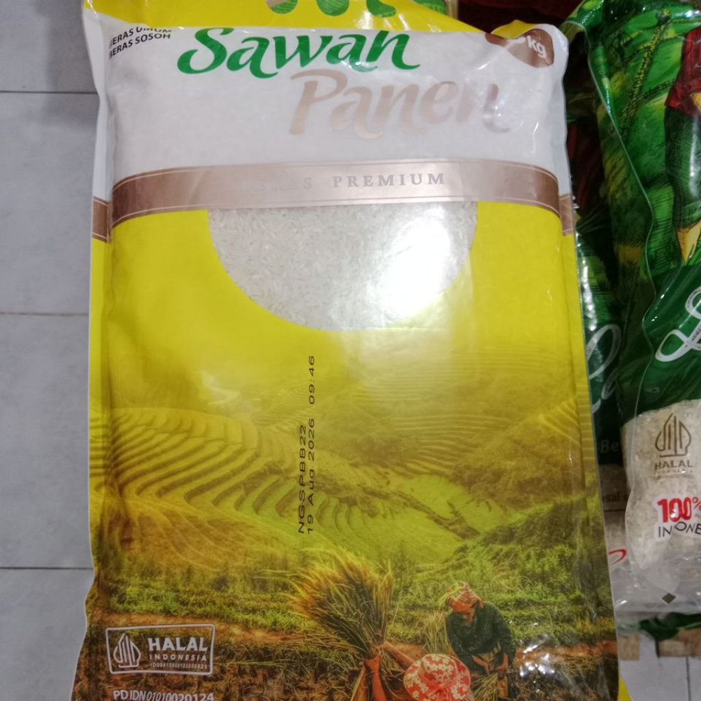 

beras sawah panen 5kg