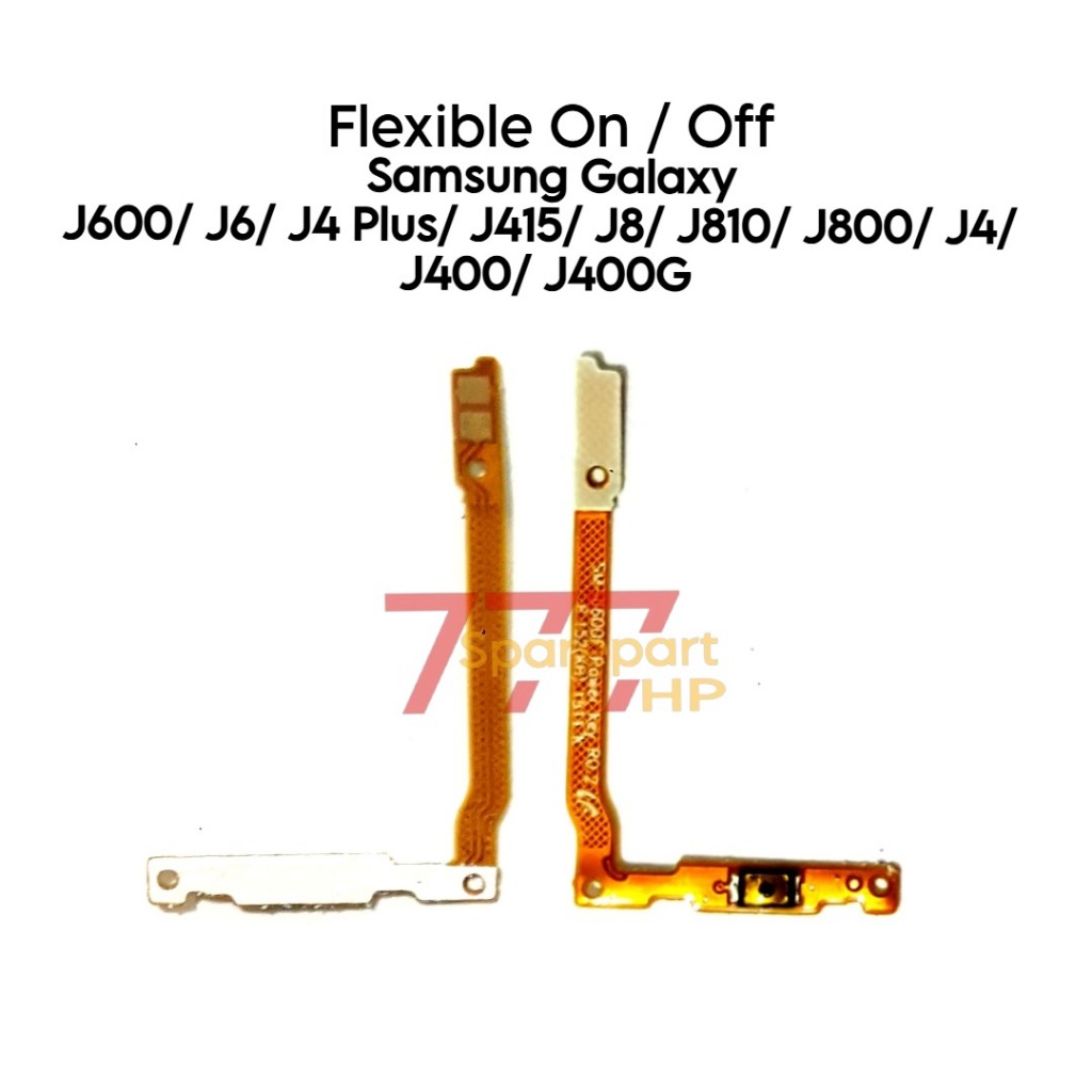 Flexible Konektor Power On Off Samsung Galaxy J4+ / J6 / J6+ / J415 / J600 / J610 / J800 / J810 / J4