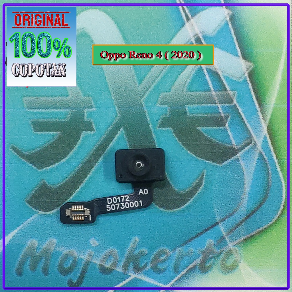 Oppo Reno 4 (CPH2113) Fleksibel fingerprint / flexible sensor sidik jari original copotan | eXe Comp