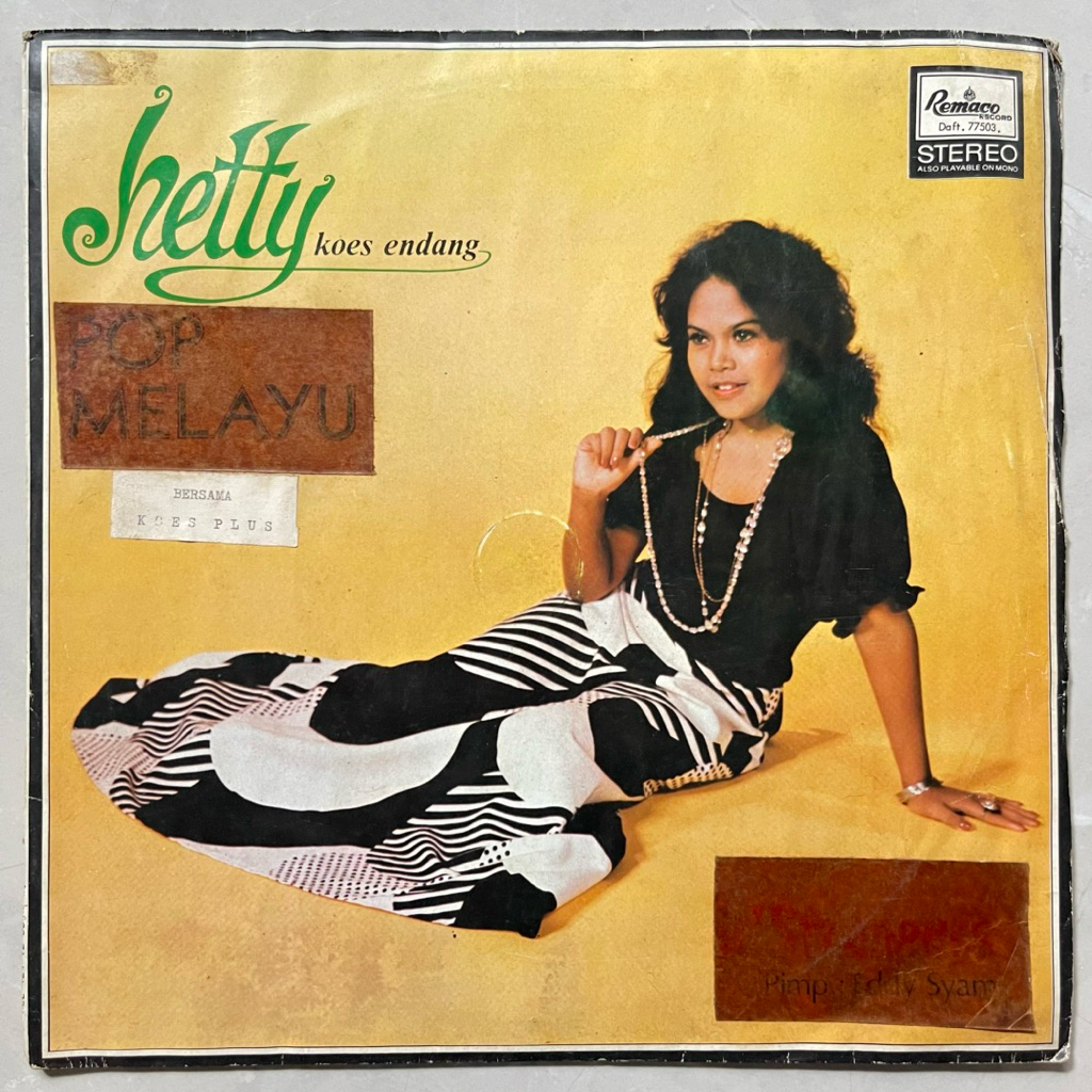 Piringan hitam vinyl - Hetty Koes Endang - Bersama Koes Plus