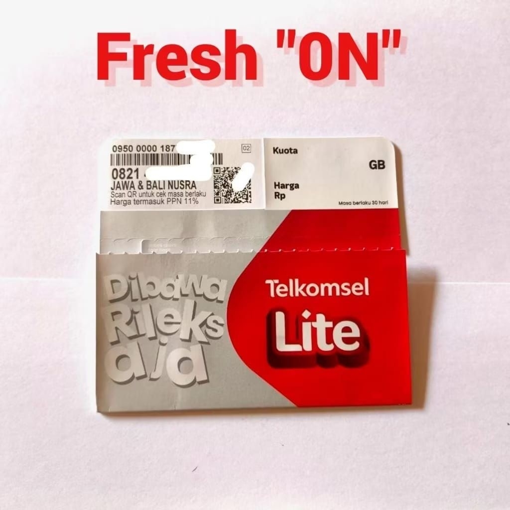 Per 50pcs kartu perdana TELKOMSEL