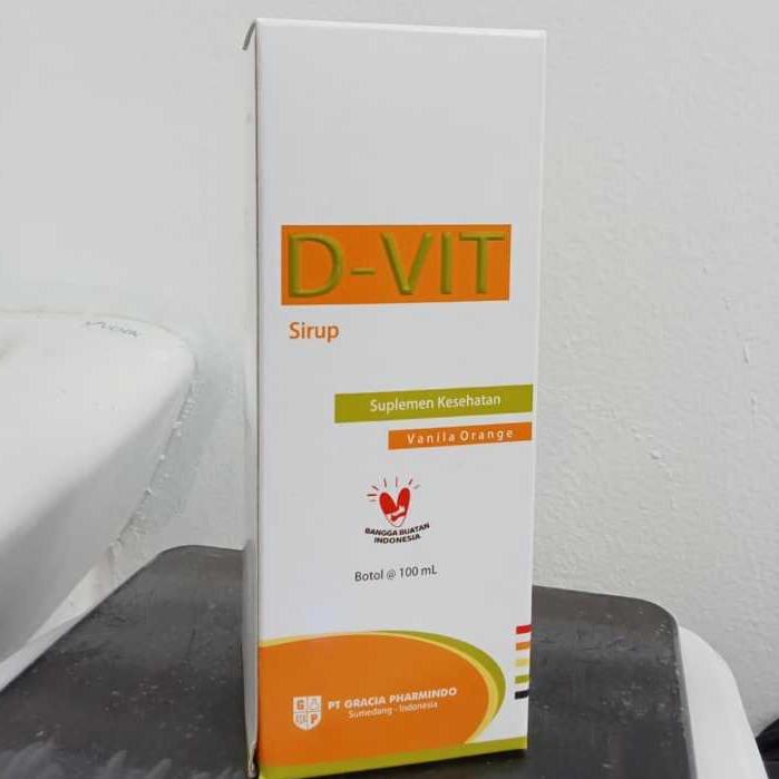 

D-VIT Sirup Suplemen Kesehatan Vanila Orange