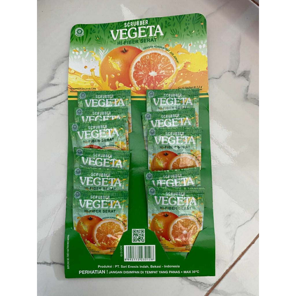 

Scrubber Vegeta H-I Fiber Serat
