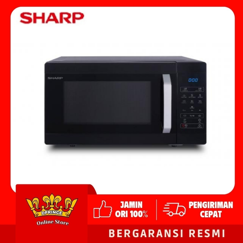 SHARP 23 Liter Stylish Designed Microwave Oven R 223DA BK