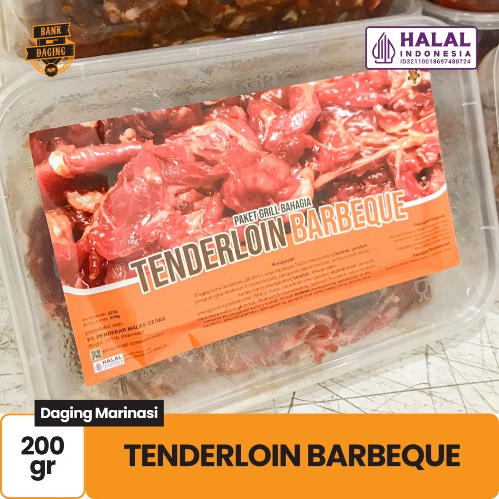 

DAGING SLICE MARINASI LESSFAT 250GR BANKDAGING