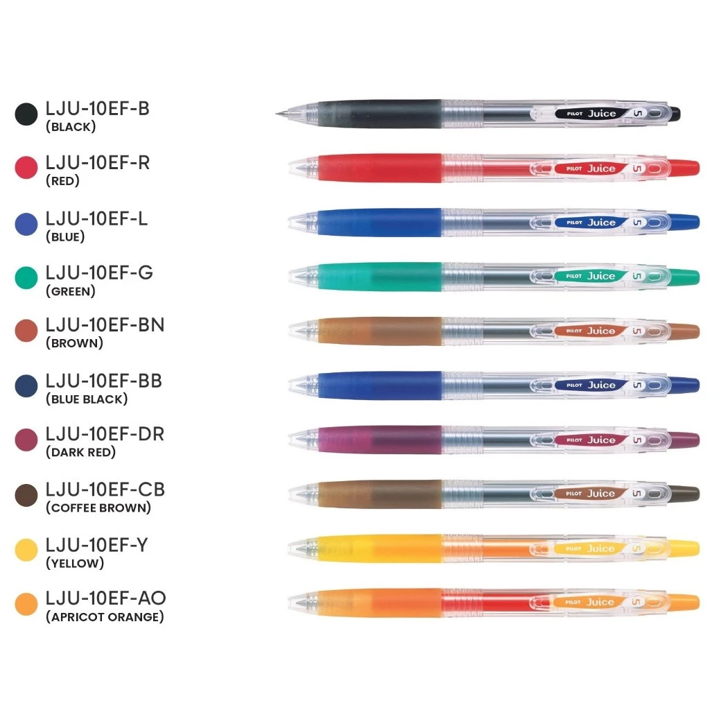 

Pulpen Warna Warni/Pilot Juice Series Pen 0.5/ Pulpen Cetekan Satuan/PCS