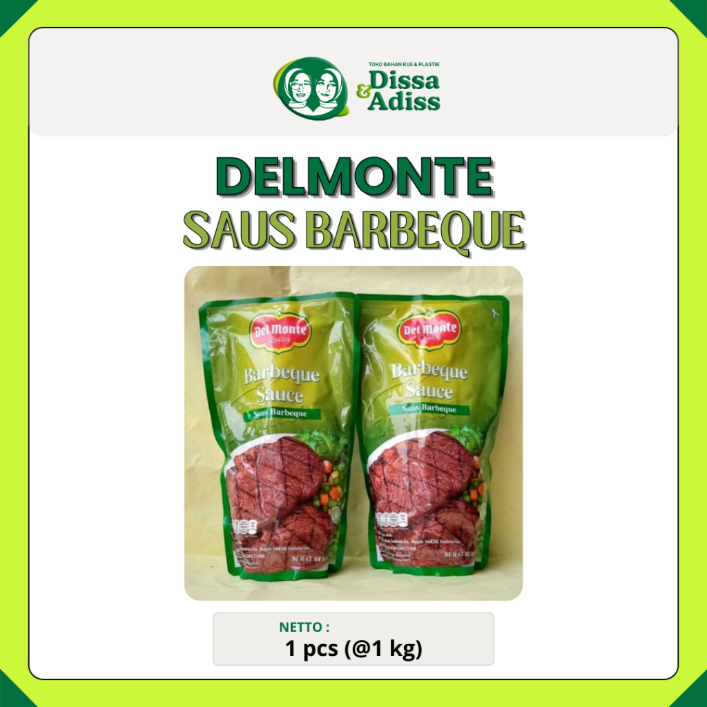 

Delmonte Saus Barbeque (Barbeque Sauce) Kemasan 1 Kg | Delmonte - Tobaqdissa
