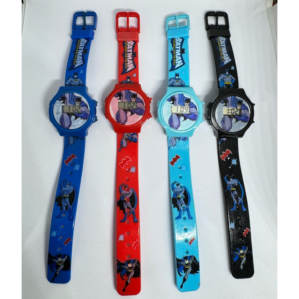 Jam Tangan Anak Digital Karakter Batman Ironman Frozen Barbie Hello Kitty Doraemon Pokemon Spiderman
