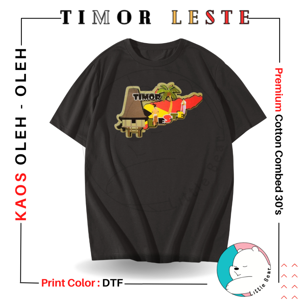 kaos Souvenir Timor Leste, Baju Oleh-Oleh Type 5