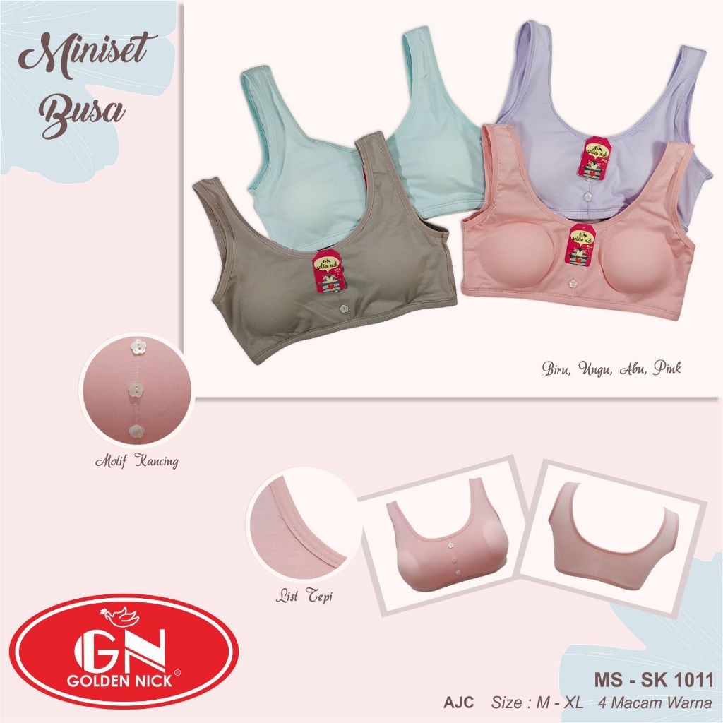 MiniSet Anak Busa Golden Nick MS-SK1011