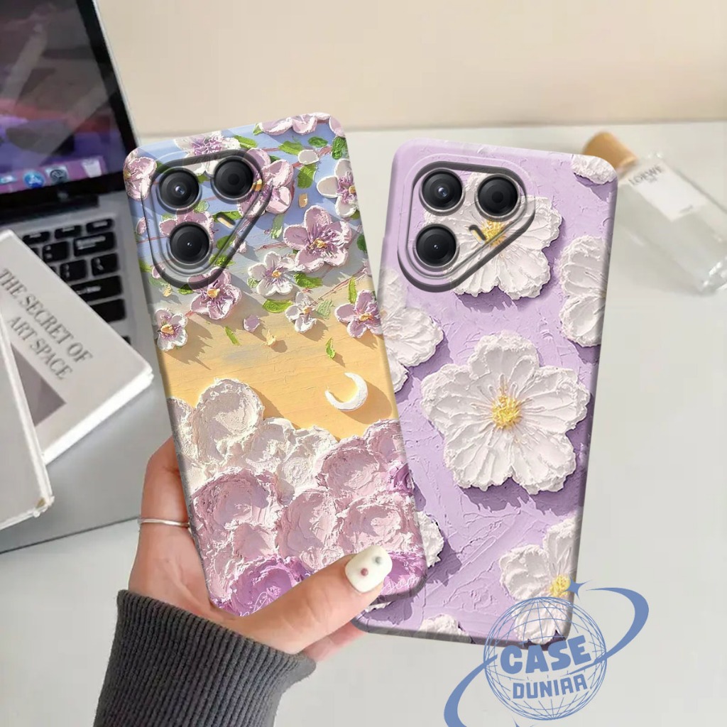 Case Kartun lucu Untuk semua type hp Tecno 7 Spark 10 Pro Spark 30C Spark GO 1 Pova 6 Pova Neo 3 ter