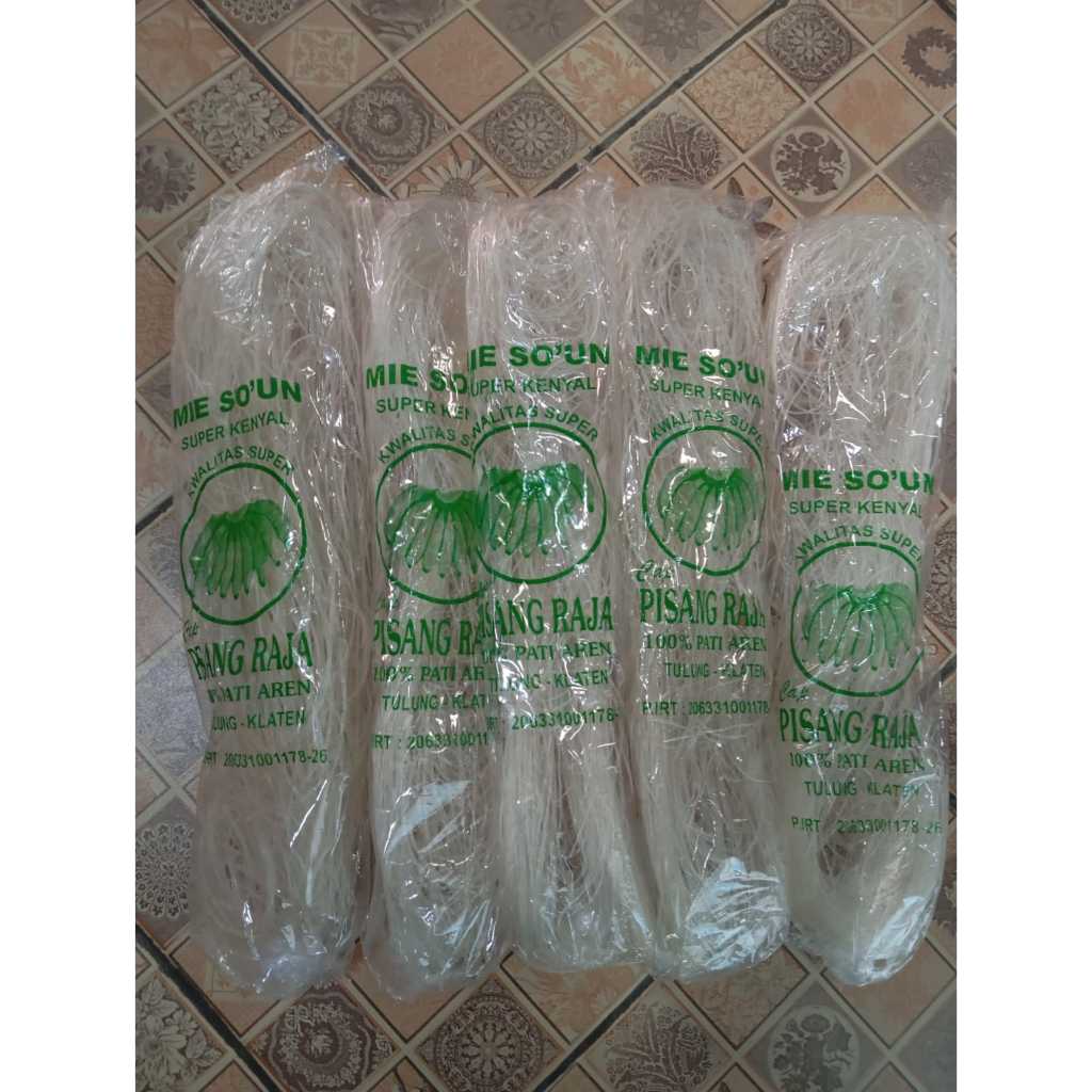 

Mie Soun Bihun Putih Bakso Oseng-oseng Olahan Mie isi 10 pcs Khas Klaten