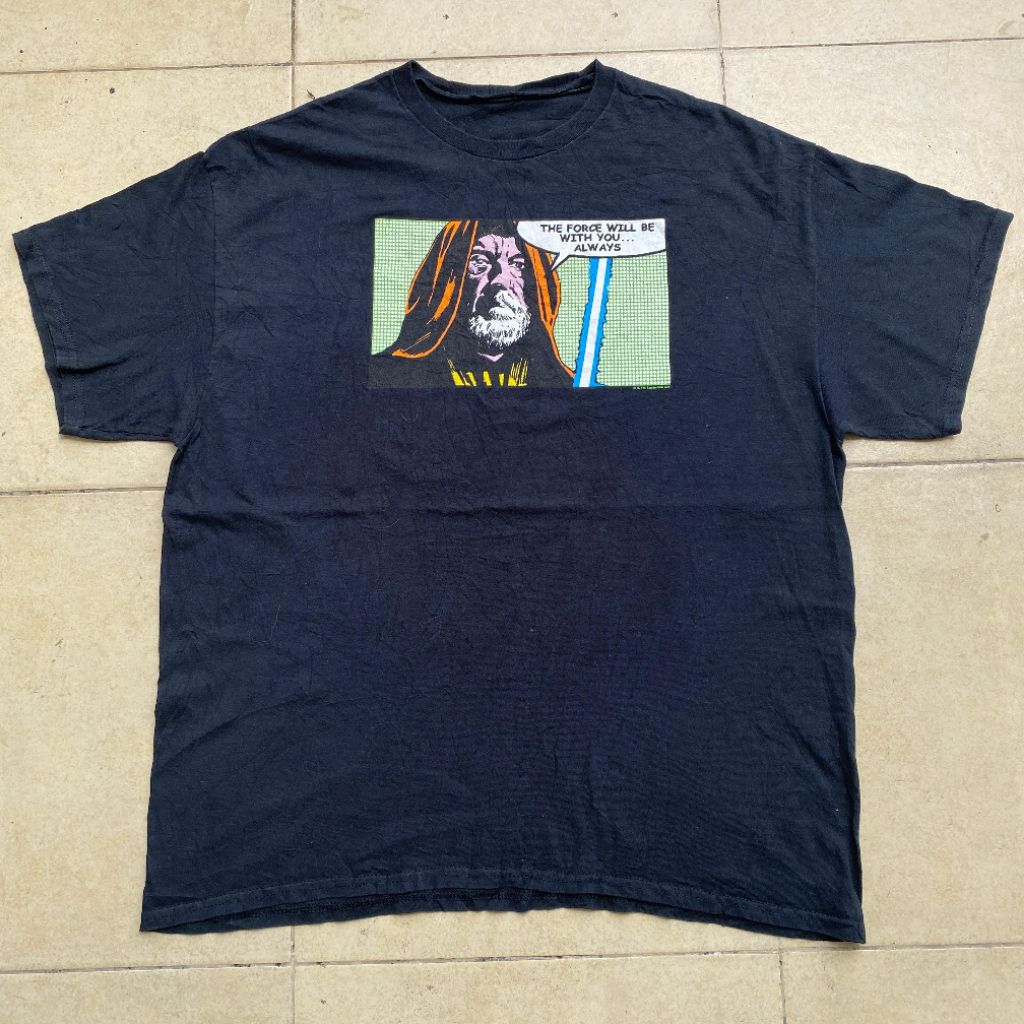 kaos film science fiction star wars original second Bekas murah, jual kaos starwars original murah