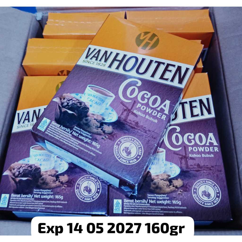 

VAN HOUTEN COCOA POWDER 165 GR TERMURAH